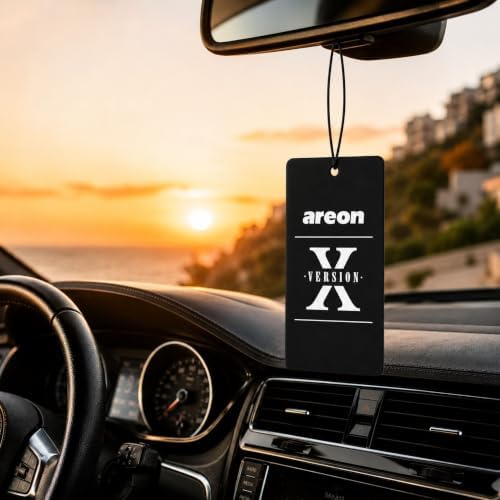 AREON X Version Bubble Gum Paper Hanging Car Air Freshener - Pack of 12 - Image 2