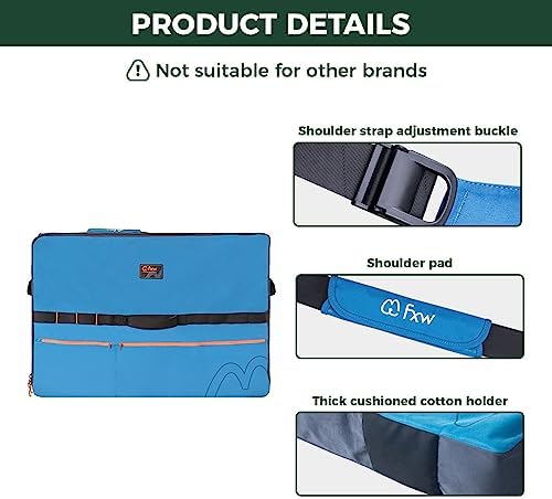 FXW Dog Playpen Storage Bag, Designed for RV Trips, Blue, 1 Pack | Fits FXW Pens Only(40" H 8 Panels & 9 Stakes), Comfortable Carry, Neat Storage, Wear-Resistant, Patented - Image 4