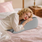 Adult Pillows for Intimacy Couples Support Pillow Ergonomic Memory Foam Cushion for Sitting and Lying Comfort Bed Home Use (Dark Grey) - Image 6
