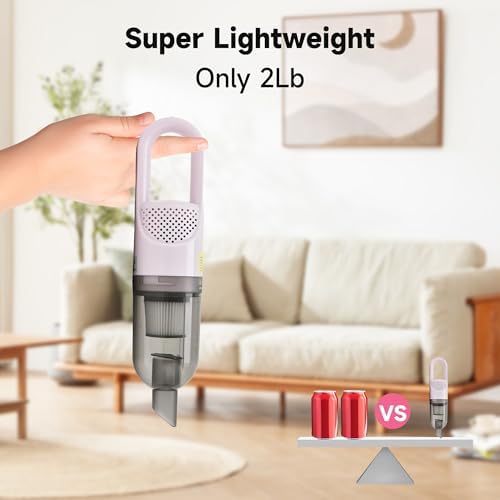 Handheld Vacuum Cleaner,6 in 1 Corded Stick Vacuum Cleaner（Green - Image 4