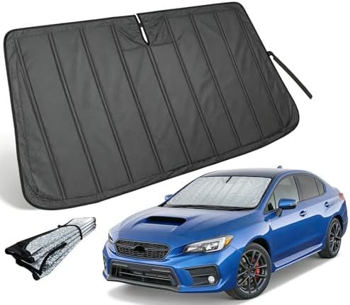 Thickened Sun Shade for Subaru WRX 2015-2021, Crosstrek 2013-2017 by PAIMOHO