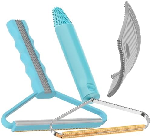 Pet Hair Remover, Dog Cat Carpet Rake, Lint Remover Shaver for Sofas 3-Pack by SOCCSOPetHairRemover