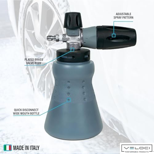 MTM Hydro PF22 Wide Mouth Snow Foam Cannon for Pressure Washer - Image 4