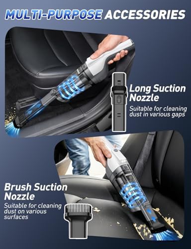 Gxzsk Handheld Vacuum Cordless, Hand Held Vacuum Cleaner, Hand Vacuum - Image 3