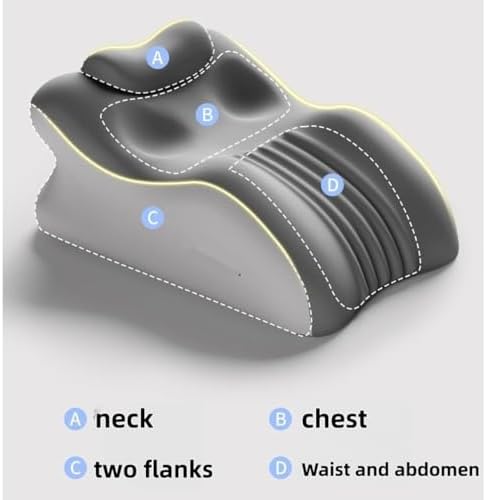 Memory Foam Ergonomic Wedge Pillow, Reading Pillow in Bed, Prone Sleeping Pillow, Ergonomic Support for Back Pain, Acid Reflux and Sitting up, Ideal Choice for Massage. (Green) - Image 7
