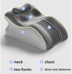 Memory Foam Ergonomic Wedge Pillow, Reading Pillow in Bed, Prone Sleeping Pillow, Ergonomic Support for Back Pain, Acid Reflux and Sitting up, Ideal Choice for Massage. (Green) - Image 7