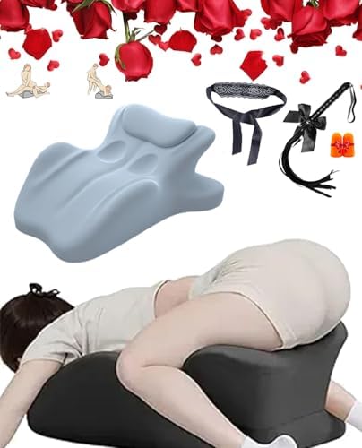 Intimacy Pillow, 27° Angle Perfect Position (Blue) by Unknown