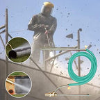 Selkie Pressure Washer Sandblasting Kits - Wet Abrasive Sandblaster Attachment, with Replacement Nozzle Tips,Protect Glasses, 1/4 Inch Quick Disconnect, 5000 PSI - Image 5