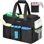 Ytonet Large Cleaning Caddy Bag, Cleaning Supplies Organizer with Handle by YTONET