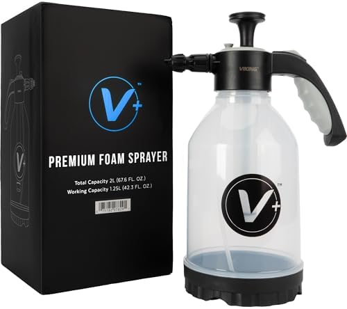 VIKING V+ Foam Pump Sprayer for Cars, 1.25L Working Capacity by VikingCarCare