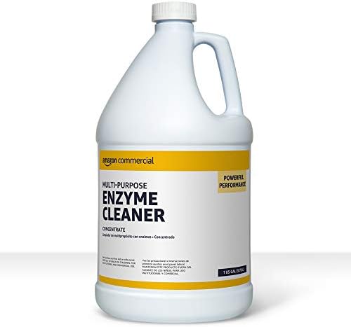 AmazonCommercial Multi-Purpose Enzyme Cleaner, Stain & Odor Remover, Pet Stain Remover, 1-Gallon, 1-Pack by AmazonCommercial