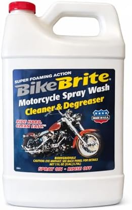 Bike Brite MC441G Motorcycle Spray Wash - Blue (1 Gallon) by BikeBrite