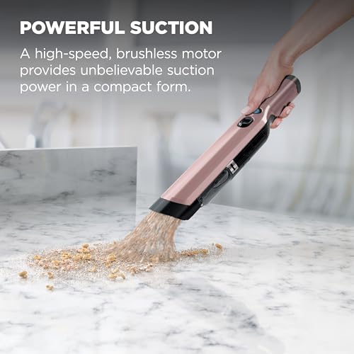 Shark WANDVAC Cordless Hand Vac, Rose Gold, WV201RGBRN - Image 4