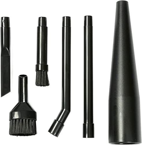 Micro Cleaning Kit Vacuum Attachments For Compact Wet Dry Shop Vacuum 1-1/4 in 6-Piece by ANBOO