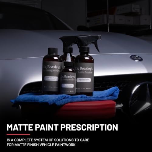 Dr. Beasley's Matte Paint Prescription Detailing Kit, Designed for Matte Cars and Motorcycles, 100% VOC Free, 2 Years of Protection, 4 Piece Set - Image 3