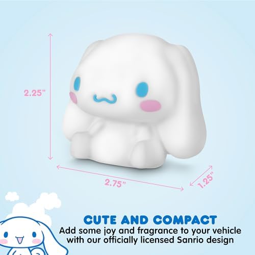 Carbella Hello Kitty Car Air Freshener - Cute and Long-Lasting Cinnamoroll Air Freshener for Car, Easy Clip-On Hello Kitty Car Accessories, Odor Eliminator, Fun Scents, 30 Days Freshness - Image 5