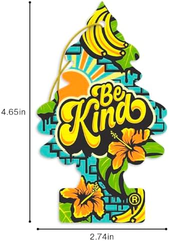 LITTLE TREES Car Air Freshener | Hanging Tree Provides Long Lasting Scent for Auto and Home | 24 Air Fresheners |Be Kind - Image 6