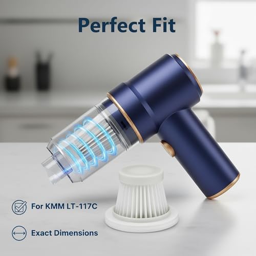 6-Pack LT-117C HEPA Vacuum Filter Replacement with Cleaning Brush - Image 3