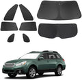 TINGLU Window Shades for Subaru Outback Wagon 2010-2014 Accessories Car Side Full Windows Windshield Sun Shade Sun UV Rays & Privacy Protection for Camping,Napping,and Relaxing 8PCS by TINGLU