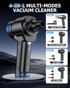 AHNR Handheld Car Vacuum Portable Cordless, 16000PA Hand Vacuum Cleaner - Image 4