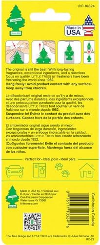 LITTLE TREES Car Air Freshener | Hanging Paper Tree for Home or Car | Caribbean Colada | 12 Pack - Image 3