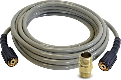 Simpson 50ft, 5/16" 3700 PSI MorFlex Cold Water Pressure Washer Hose, 40226 by Unknown