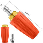 4000 PSI Orange Turbo Nozzle Pressure Washer with 7 Tips - Image 2
