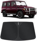 TINGLU Sun Shade for Mercedes Benz G W463 G550 G55 G63 G65 1990-2018(Not for 2019-2021 Mercedes Benz G Class) Accessories Windshield Sun Shade Window Shade UV Rays Protection Sun Visor Cover by TINGLU
