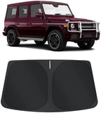 TINGLU Sun Shade for Mercedes Benz G W463 G550 G55 G63 G65 1990-2018(Not for 2019-2021 Mercedes Benz G Class) Accessories Windshield Sun Shade Window Shade UV Rays Protection Sun Visor Cover by TINGLU
