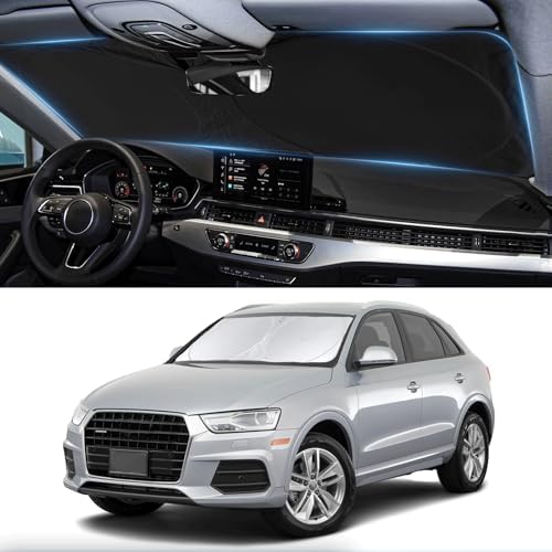 Windshield Sunshade for 2013-2026 Audi Q3 Cover for Windshield Sun Visor by INSAUTO
