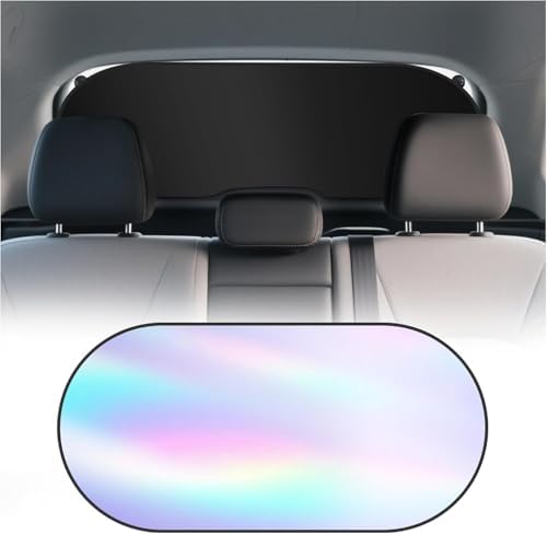39.37×19.68" Car Rear Window Sun Shade with 6 Suction Cups,Upgraded Back Window Sun Shades for Car Reduces Heat & Protects the Interior,Cars Windows Shades for Most Cars/SUVs by Unknown