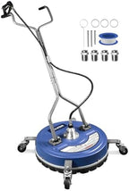 MEKOH 20” Heavy-Duty Pressure Washer Surface Cleaner with Wheels, 4500PSI by MEKOH