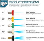 3600 PSI Pressure Washer Nozzles 80145 Fit For Simpson Pressure Washers - Image 2