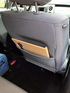 Contractor Size (23 1/2" x 16 1/2") Pickup & Car Desk - Mobile Office -Steering Wheel Laptop Table - Automobile Desk - Multipurpose Workstation For Vehicles - Car Writing Table/ Eating Tray - Image 7
