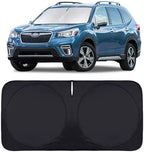 Custom Fit 2019-2024 2025 Subaru Forester SUV, Crossover, Base, Premium, Sport, Limited Sun Visor Accessories Sun Shade Sunshade Windshield Cover, Window Shade for Forester Blocks UV Protector Shield by INSAUTO