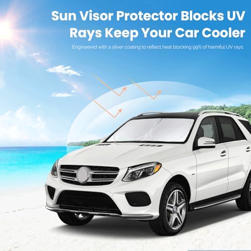 Sunshade Sun Shield for Mercedes-Benz C-Class W205 C250 C300 C400 2008-2026 - Image 2