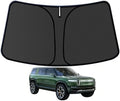 R1S Customized Windshield Sun Shade for 2022 2023 2024 2025 2026 Rivian R1S Front Window Sunshade Visor Protector Foldable Blocks UV Rays Keep Car Cooler Accessories by aatoppus