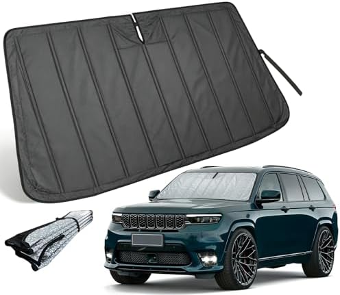 Windshield Shade for Jeep Grand Cherokee 2021-2026 Grand Cherokee L by PAIMOHO