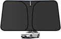 Civic Customized Windshield Sun Shade for 2022-2025 2026 Civic LX/EX/EX-L/Touring (Not for 2022 Sport) Sedan Front Window Sunshade Visor Protector Foldable Blocks UV Rays Keep Car Cooler Accessories by aatoppus
