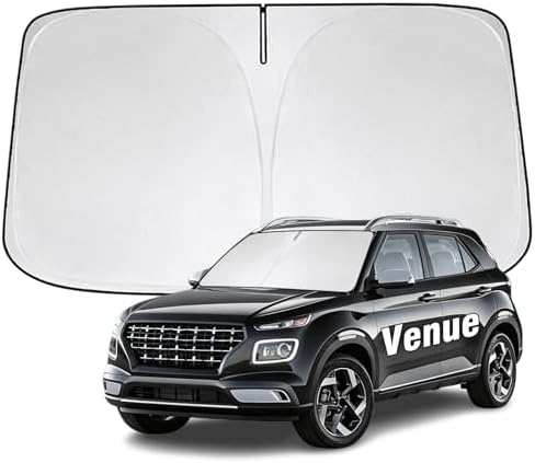 Windshield Sun Shade for Hyundai Venue 2020-2026 Sunshade by YIZHUOMY