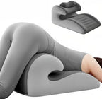 Premium Memory Foam Wedge Pillow for Couples & Pregnancysupport - Oversized Ergonomic Designwith Removable Washable Cover,Gray1 by Unknown