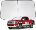 Windshield Sun Shade for Nissan Titan 2016-2026 Sunshade by YIZHUOMY