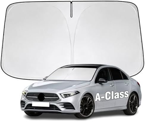 Windshield Sun Shade for Mercedes Benz A-Class A220 A200 2019-2026 Sunshade by YIZHUOMY