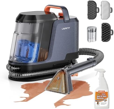 Uwant 18Kpa Carpet Cleaner Machine with Pet Pro Cleaner&Tools Set of 1 by UWANT