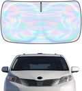 Windshield Sun Shade for Toyota Sienna 2011-2020 - 4 Layers Sunshade Compatible with Toyota Sienna Foldable Front Window Sunshade Sun Visor Protector Block UV Rays Keep Your Car Cooler Car Accessories by Unknown
