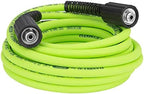 Flexzilla Pressure Washer Replacement Hose, 1/4 in. x 25 ft., 3600 PSI, M22 Fittings, No-Kink, Lightweight, ZillaGreen by Flexzilla