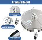 JANZ 16'' Pressure Washer Surface Cleaner - Image 3