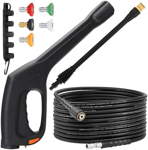 JOEJET Pressure Washer Spray Gun and Hose 32FT, Extension Wand with Nozzles by JOEJET
