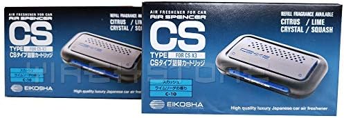 CSX3 Squash Air Spencer Refill x 2 Packs, JDM Car Air Freshner CS-X3 Squash by Air+Spencer