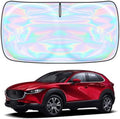 for Mazda CX-30 2019-2024 2025 2026 Windshield Sun Shade - Custom Fit Mazda CX-30 4 Layers Sunshade Foldable Front Window Sunshade Sun Visor Protector Block UV Rays Keep Your Car Cooler Accessories by Unknown